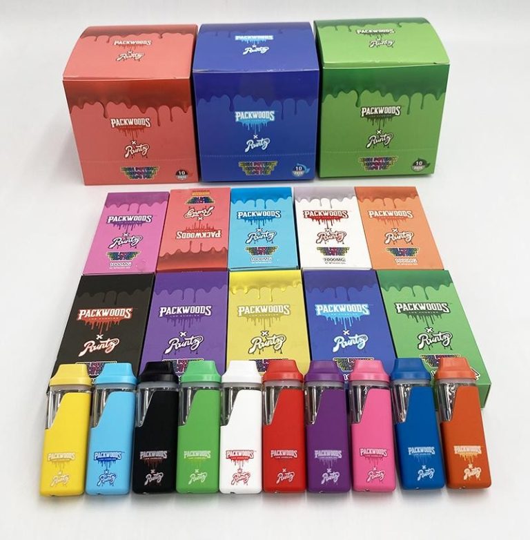 Packwoods X Runty Disposable Vape Pods 380mAh Rechargeable - Vapes ...