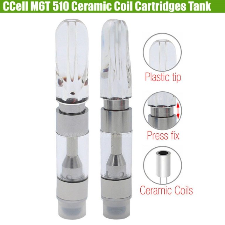 CCell M6T TH210 TH205 Cartridges Ceramic Rod Coils & Wooden Drip tip ...