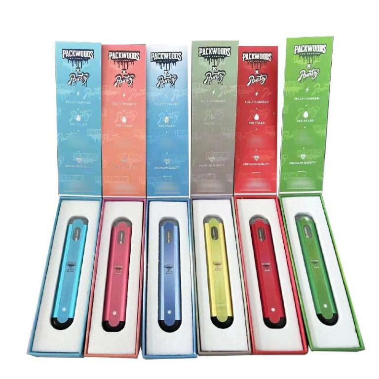 Packwoods X Runty Runtz Disposable Vape Pens 380mAh Rechargeable ...