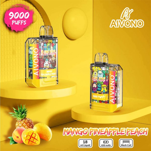 Aivono Aim XXL Smoke Icy Flavor Tasty Flavors 18ml E Juice 9000 Puffs Wholesale Cheap Vape