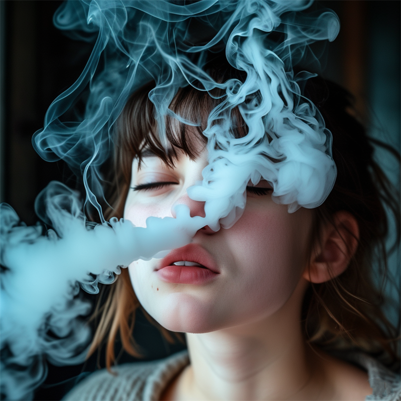 Smoking e-cigarettes affects one's mental state