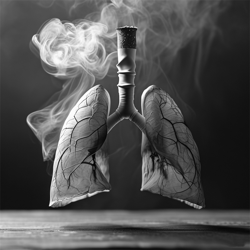 E-cigarettes can have an impact on the lungs 