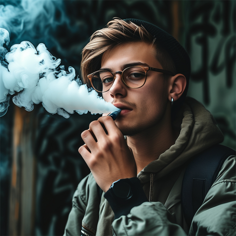 More and more young people like to smoke e-cigarettes