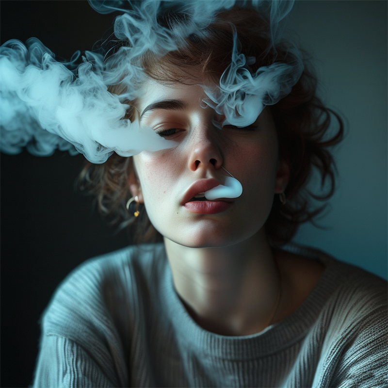 Smoking e-cigarettes affects one's mental state