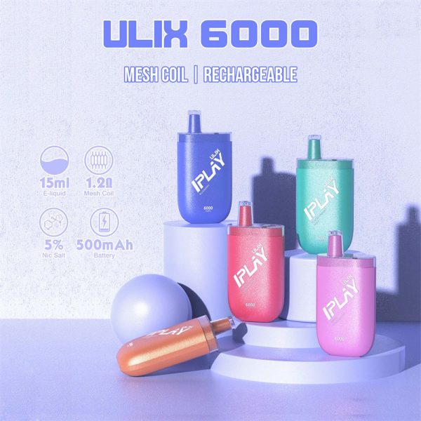 ULIX 6000 Puffs Disposable Vape Pod