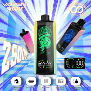 VAPEN-Skywalk-25000-25K-Puffs-Disposable-Vape-Consistent-Taste-Oil-and-Electricity-Display-Vapsolo-Super-RazzBar-Razz-Bar-15000-15K-Puff-Updated