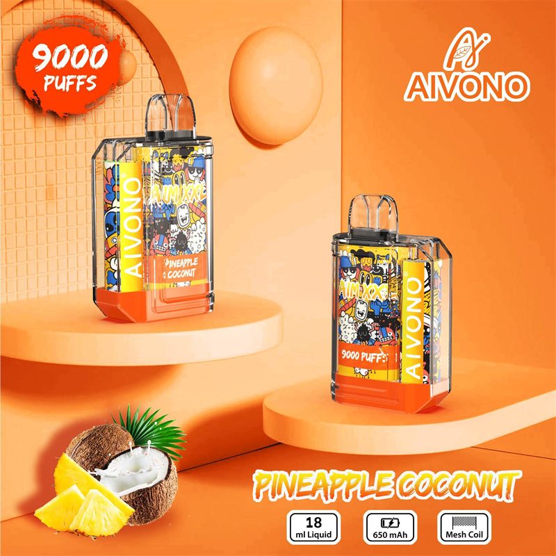 Aivono Aim XXL Smoke Icy Flavor Tasty Flavors 18ml E Juice 9000 Puffs Wholesale Cheap Vape